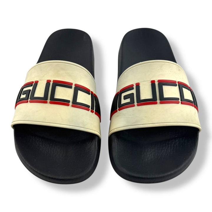 Gucci Pursuit Rubber Men’s Slides UK 9 / EU 43 - Lux Central