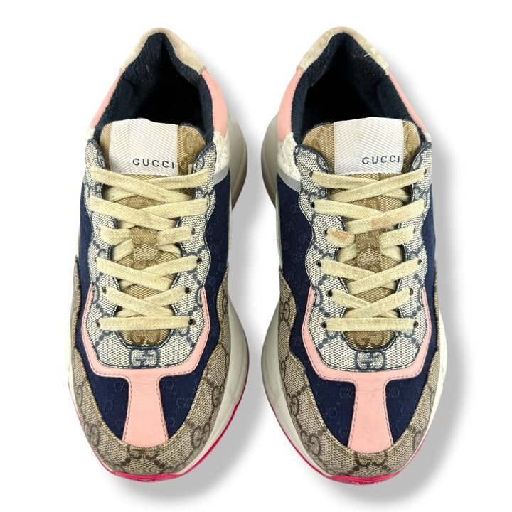 Gucci Rhyton Pink Navy UK 3.5 / EU 36.5 - Lux Central