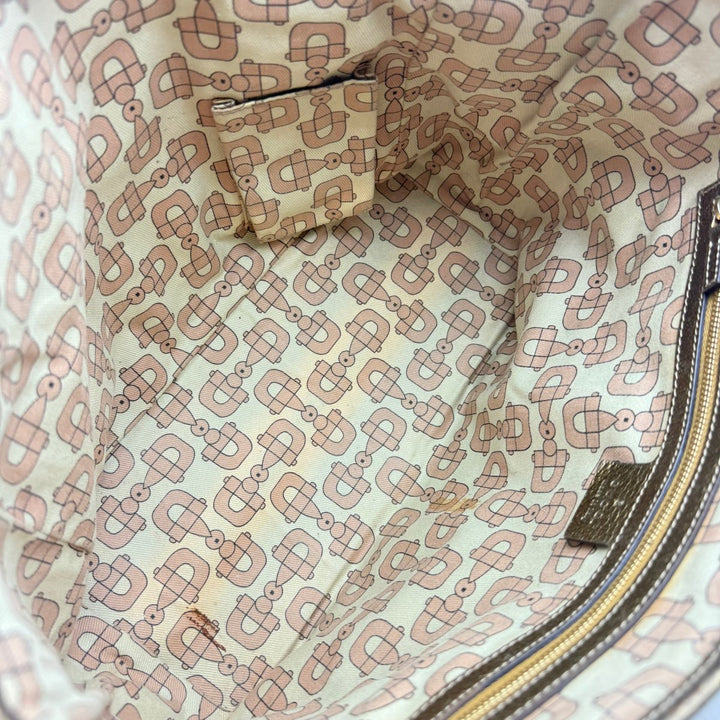 Gucci Sherry Beige Charm Sherry Line Tote Bag - Lux Central