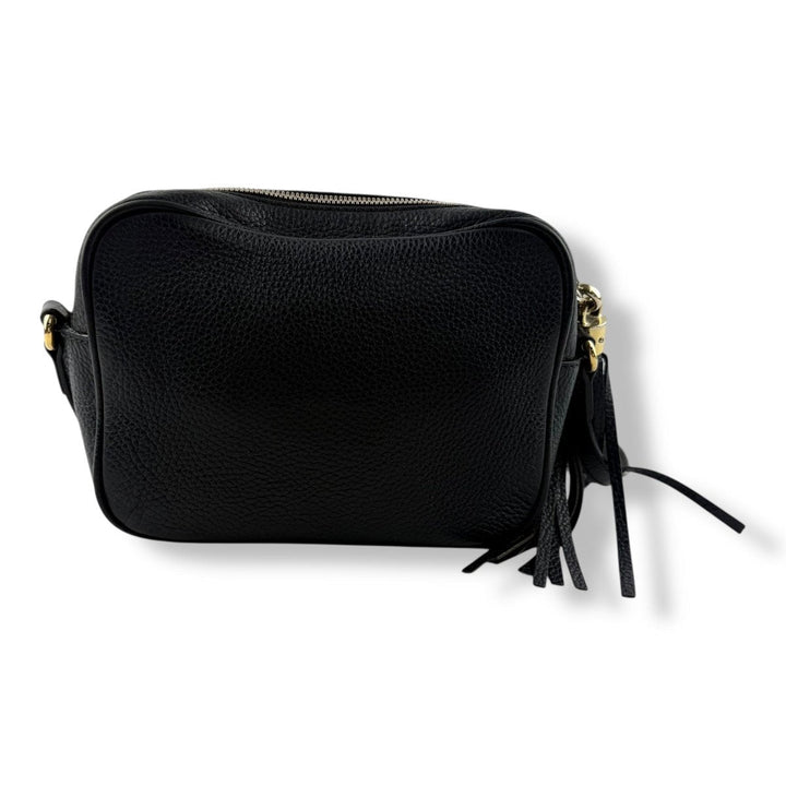 Gucci Soho Black Disco Leather Crossbody Handbag - Lux Central