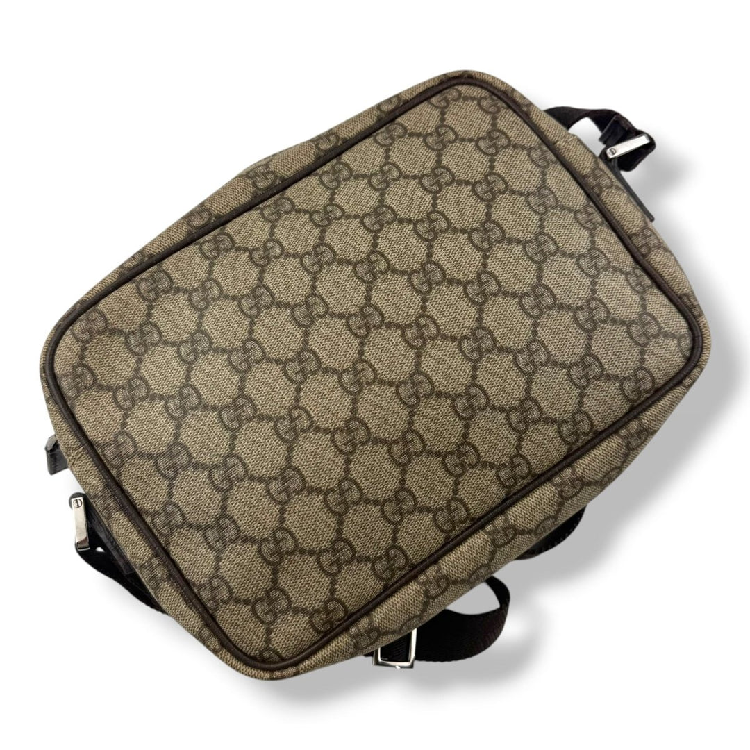 Gucci Supreme Beige Crossbody Bag - Lux Central