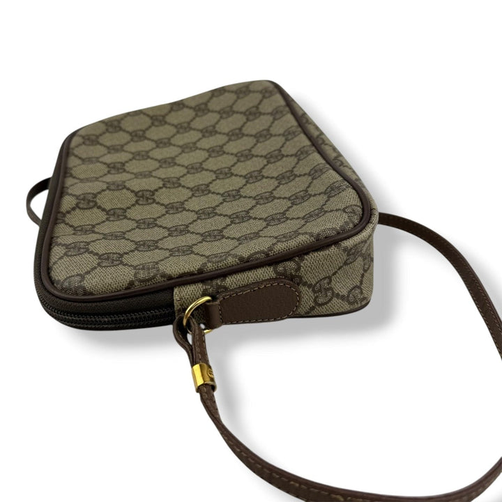 Gucci Supreme Beige Crossbody Bag - Lux Central