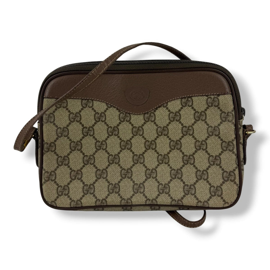 Gucci Supreme Beige Crossbody Bag - Lux Central