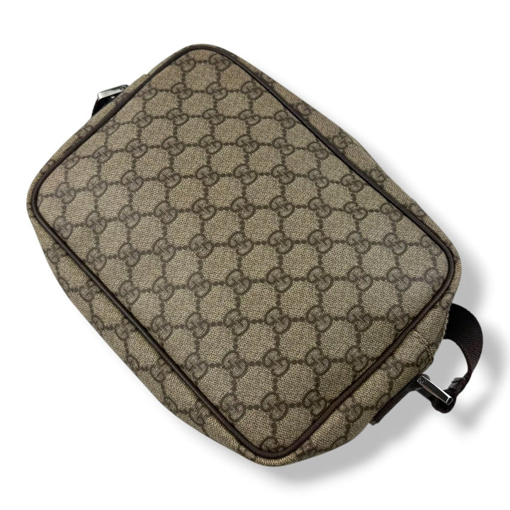 Gucci Supreme Beige Crossbody Bag - Lux Central