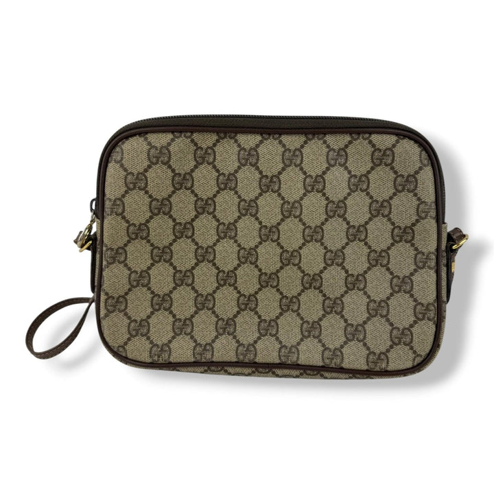 Gucci Supreme Beige Crossbody Bag - Lux Central
