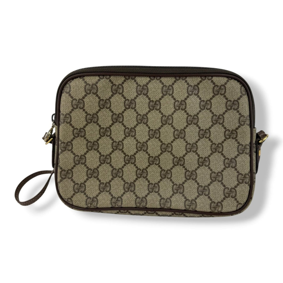 Gucci Supreme Beige Crossbody Bag - Lux Central