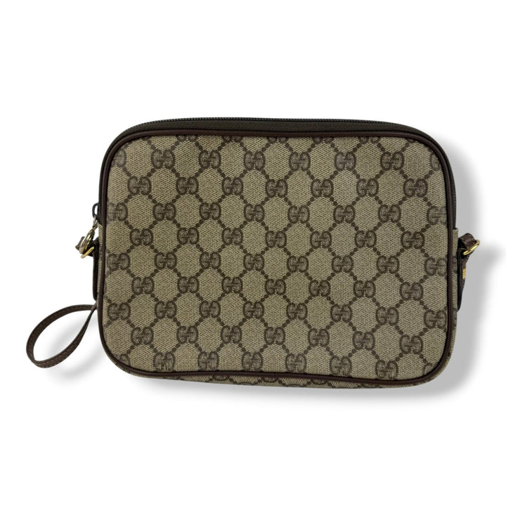Gucci Supreme Beige Crossbody Bag - Lux Central