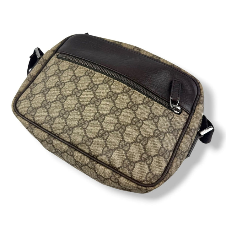 Gucci Supreme Beige Crossbody Bag - Lux Central
