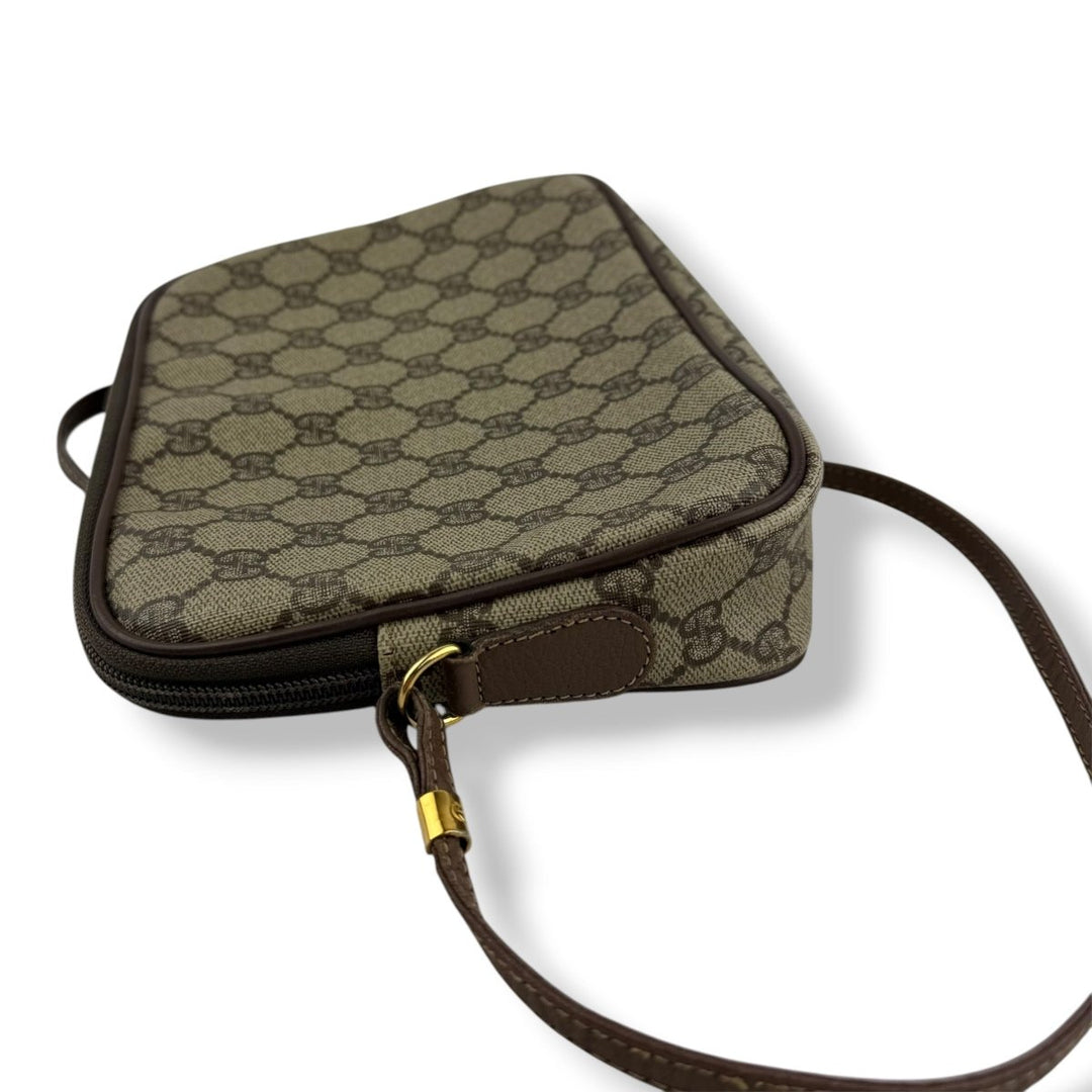 Gucci Supreme Beige Crossbody Bag - Lux Central