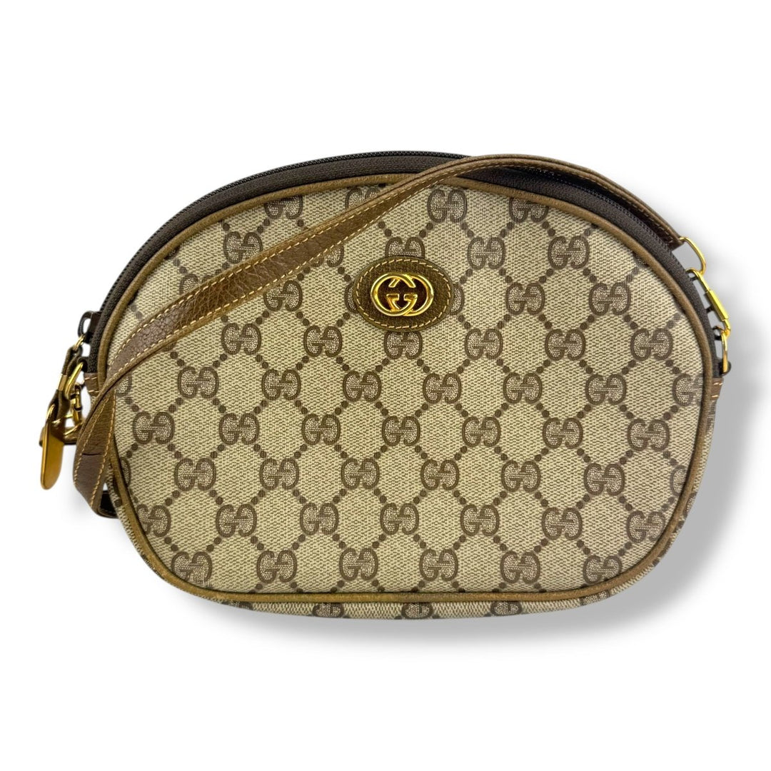 Gucci Supreme Beige Crossbody Bag - Lux Central