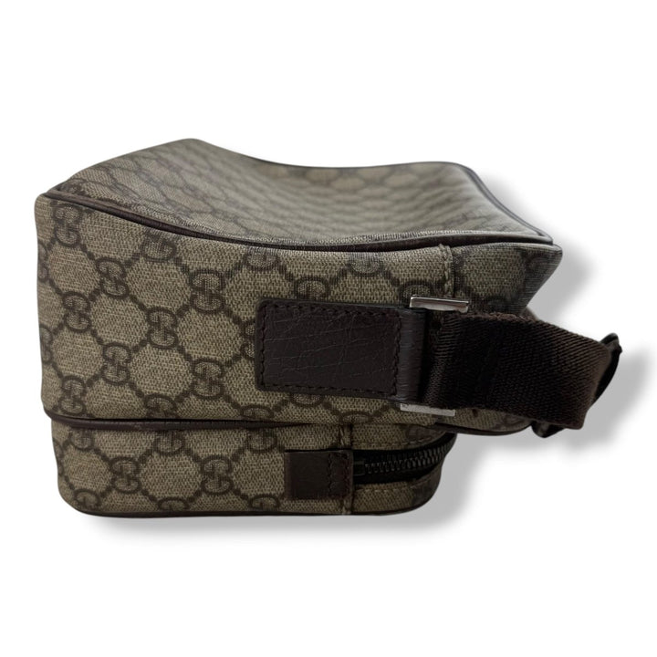 Gucci Supreme Beige Crossbody Camera Bag - Lux Central