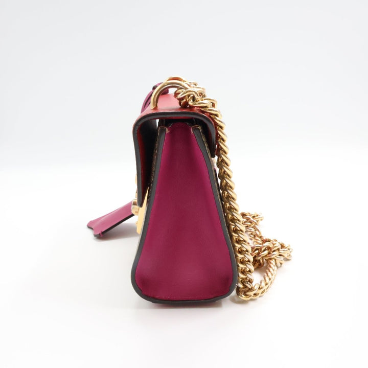 Gucci Supreme GG Beige/Red Padlock Shoulder Handbag - Lux Central