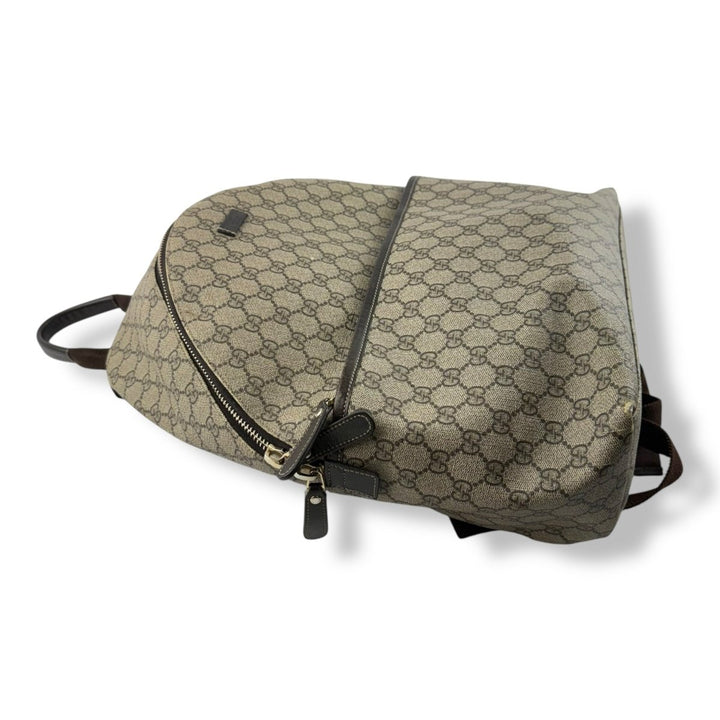 Gucci Supreme GG Monogram Beige Backpack - Lux Central