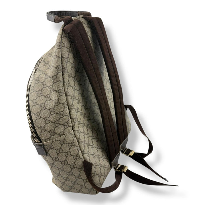 Gucci Supreme GG Monogram Beige Backpack - Lux Central