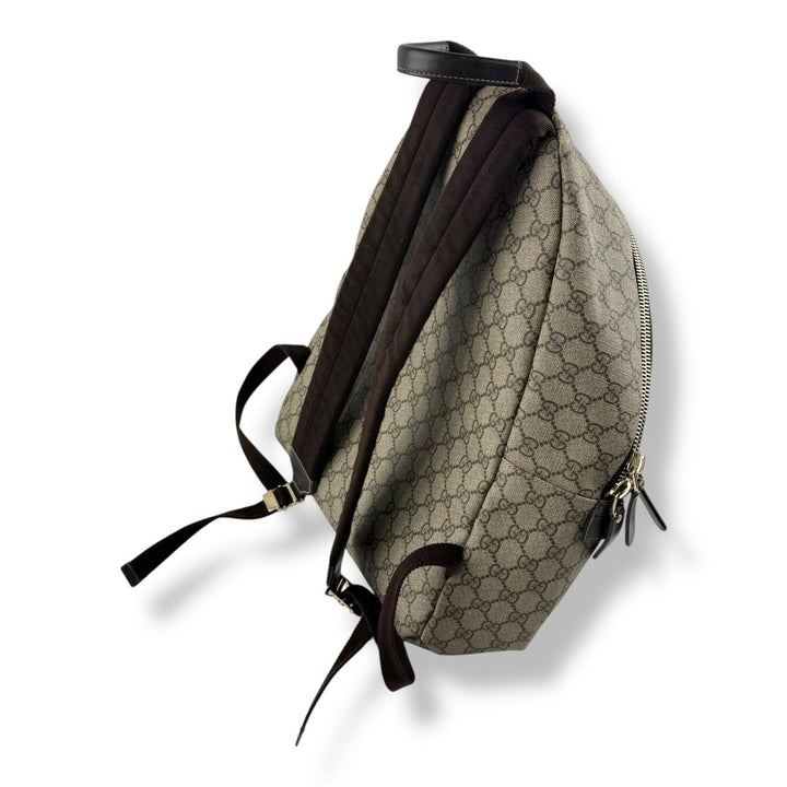 Gucci Supreme GG Monogram Beige Backpack - Lux Central