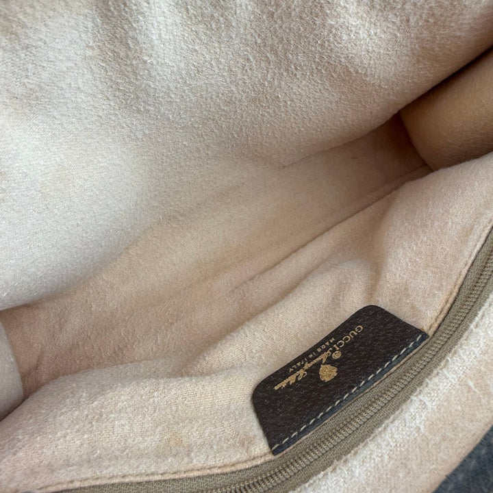 Gucci Supreme GG Monogram Beige Clutch Pouch Bag - Lux Central
