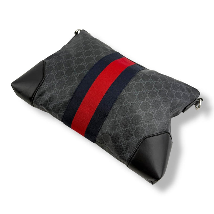 Gucci Supreme Web Messenger Bag - Lux Central