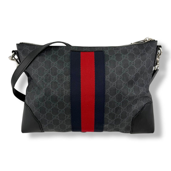 Gucci Supreme Web Messenger Bag - Lux Central