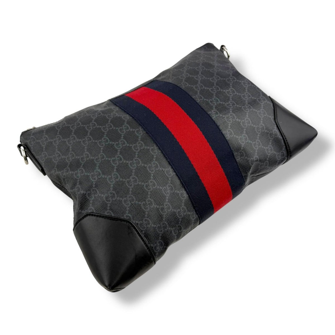 Gucci Supreme Web Messenger Bag - Lux Central
