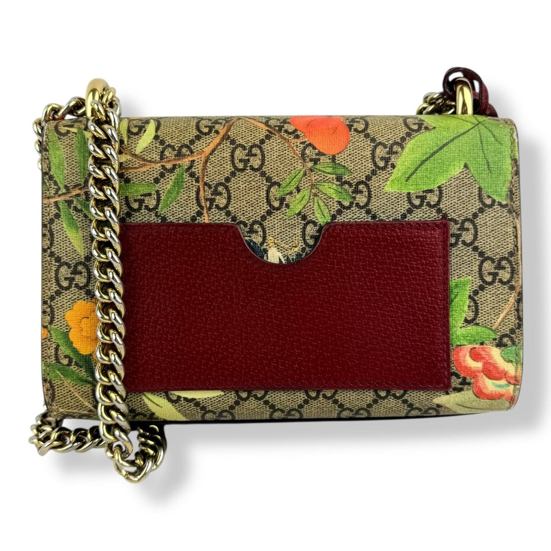 Gucci Tian Supreme GG Padlock Shoulder Handbag - Lux Central