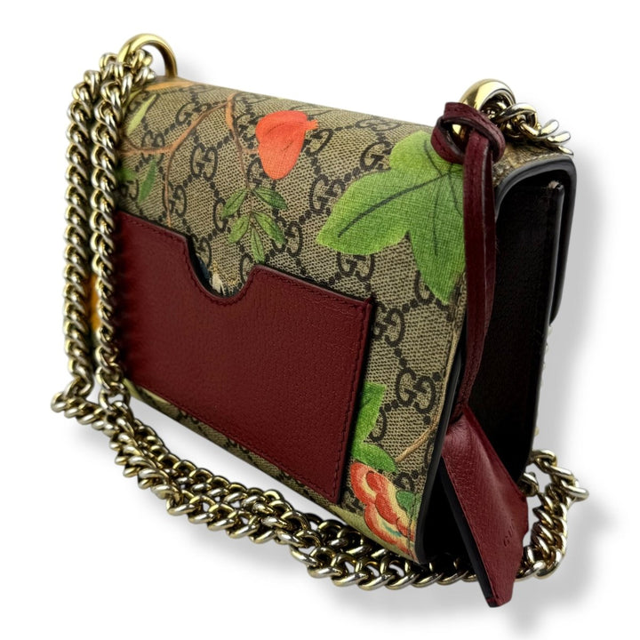 Gucci Tian Supreme GG Padlock Shoulder Handbag - Lux Central