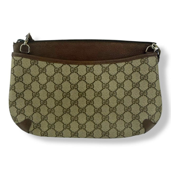 Gucci Vintage Beige Sherry Line Crossbody Handbag - Lux Central