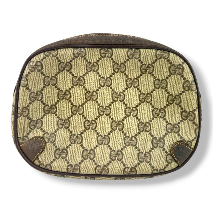 Gucci Vintage Beige Sherry Line Crossbody Handbag - Lux Central