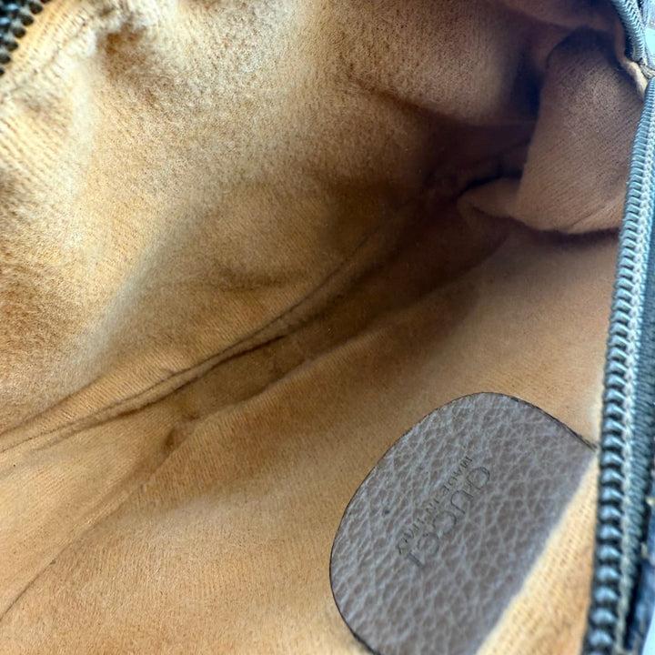 Gucci Vintage Beige Sherry Line Crossbody Handbag - Lux Central