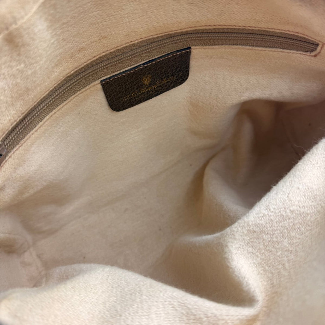 Gucci Vintage Beige Sherry Line Crossbody Handbag - Lux Central