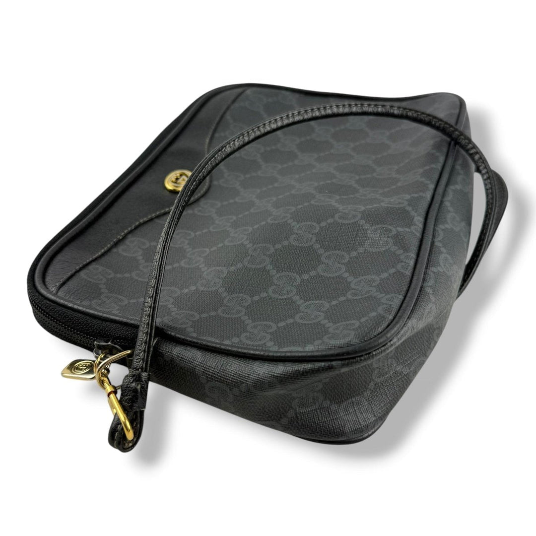 Gucci Vintage Black Crossbody Handbag - Lux Central