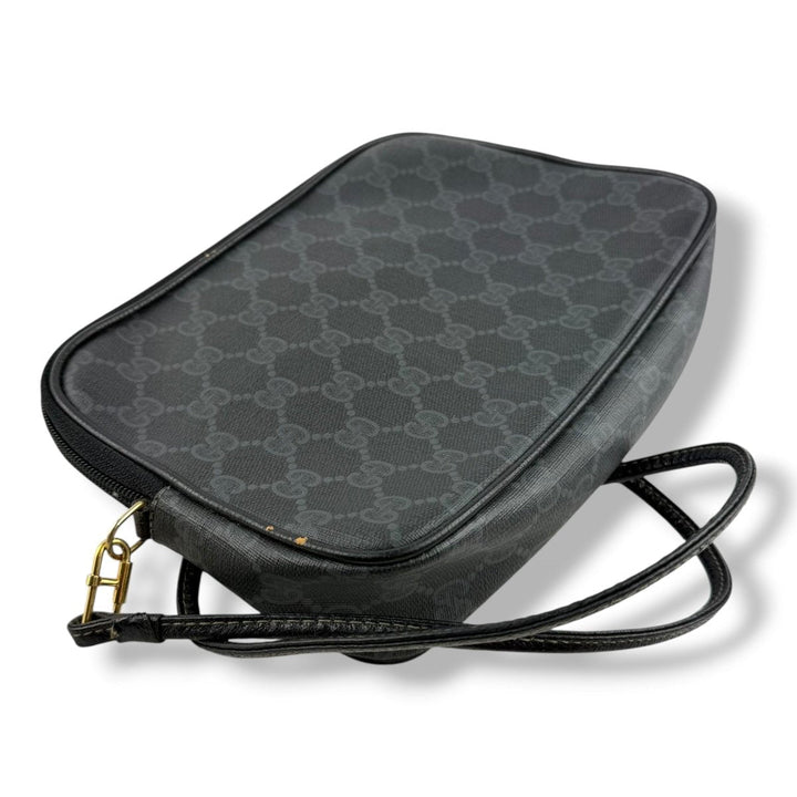 Gucci Vintage Black Crossbody Handbag - Lux Central