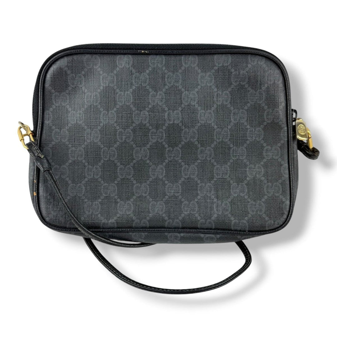 Gucci Vintage Black Crossbody Handbag - Lux Central