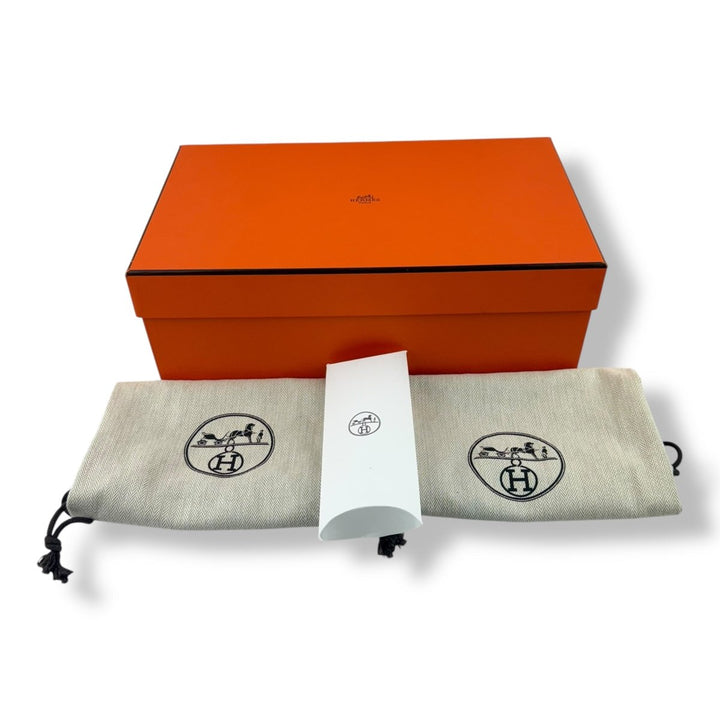 Hermes Bouncing Sneaker Black/White UK 6 / EU 40 - Lux Central