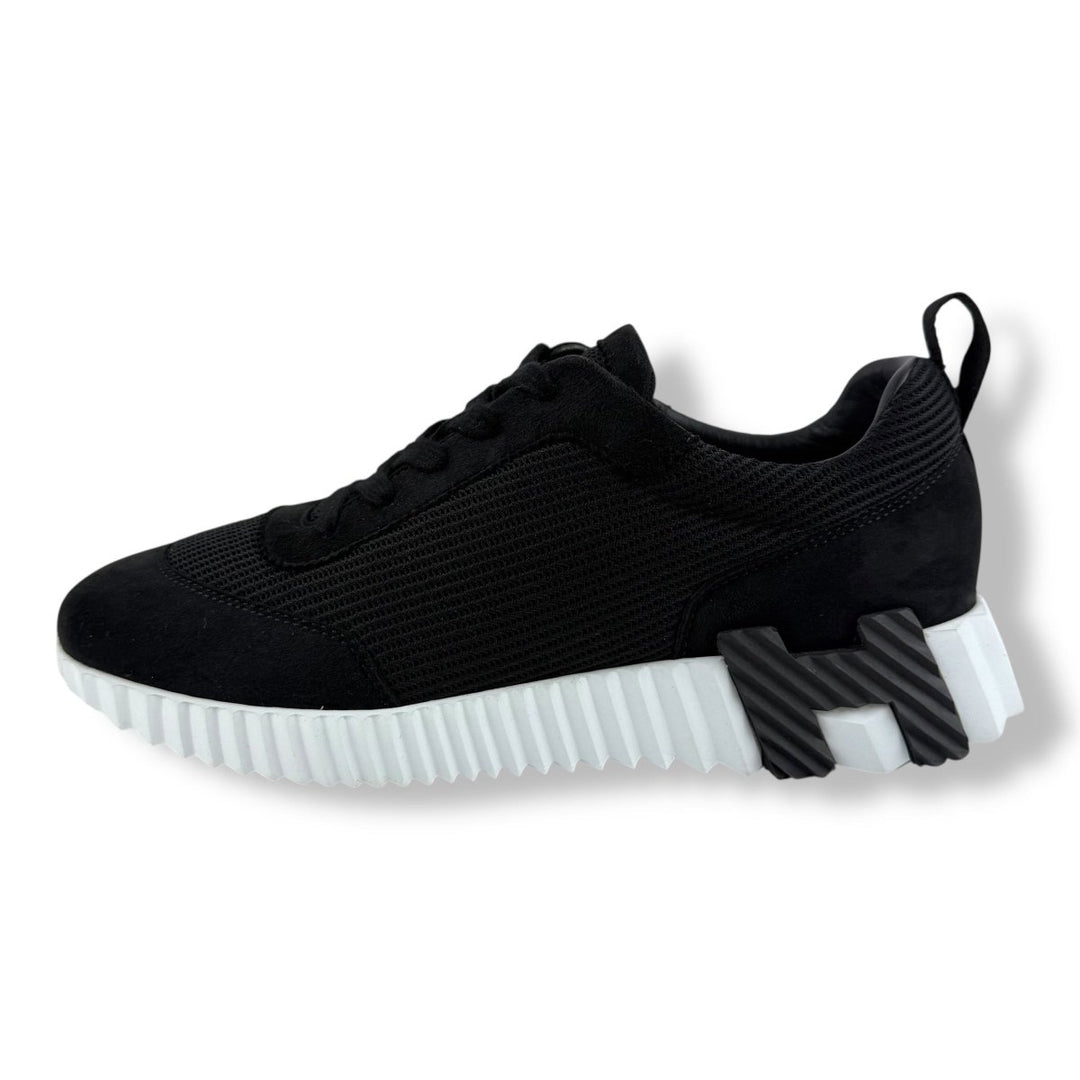 Hermes Bouncing Sneaker Black/White UK 6 / EU 40 - Lux Central
