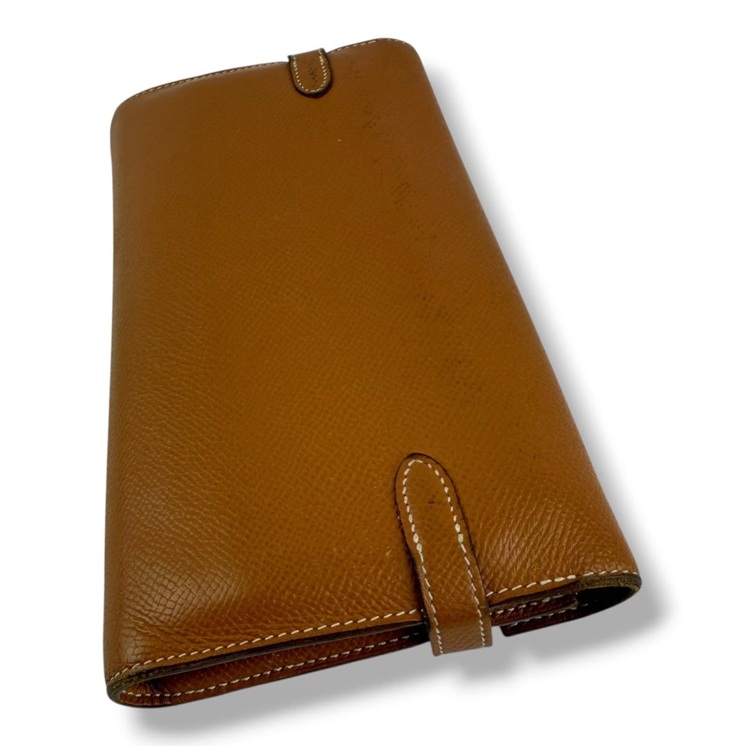 Hermès Gold Epsom Kelly Wallet - Lux Central