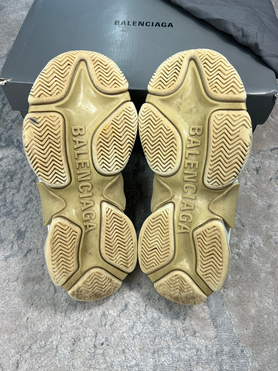 Balenciaga triple hot sale s fake price