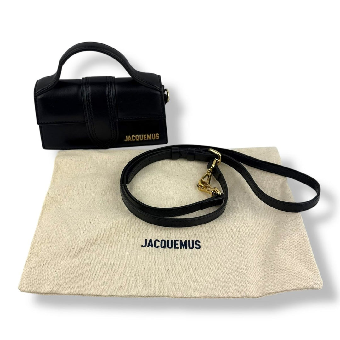 Jacquemus Le Bambino Black Crossbody Handbag - Lux Central