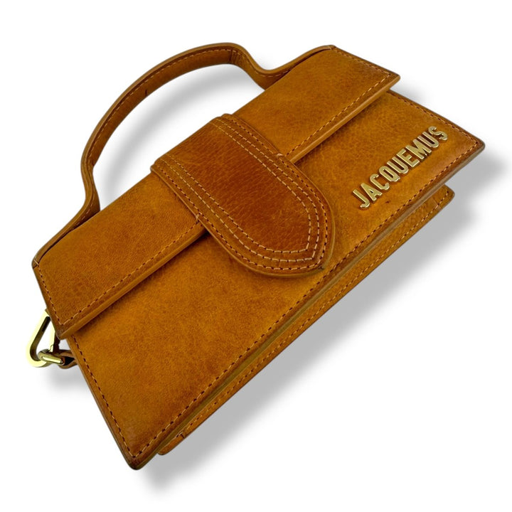 Jacquemus Le Bambino Burnt Orange Crossbody Handbag - Lux Central