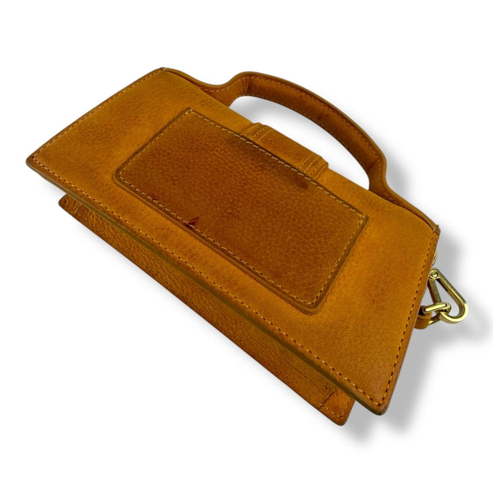 Jacquemus Le Bambino Burnt Orange Crossbody Handbag - Lux Central