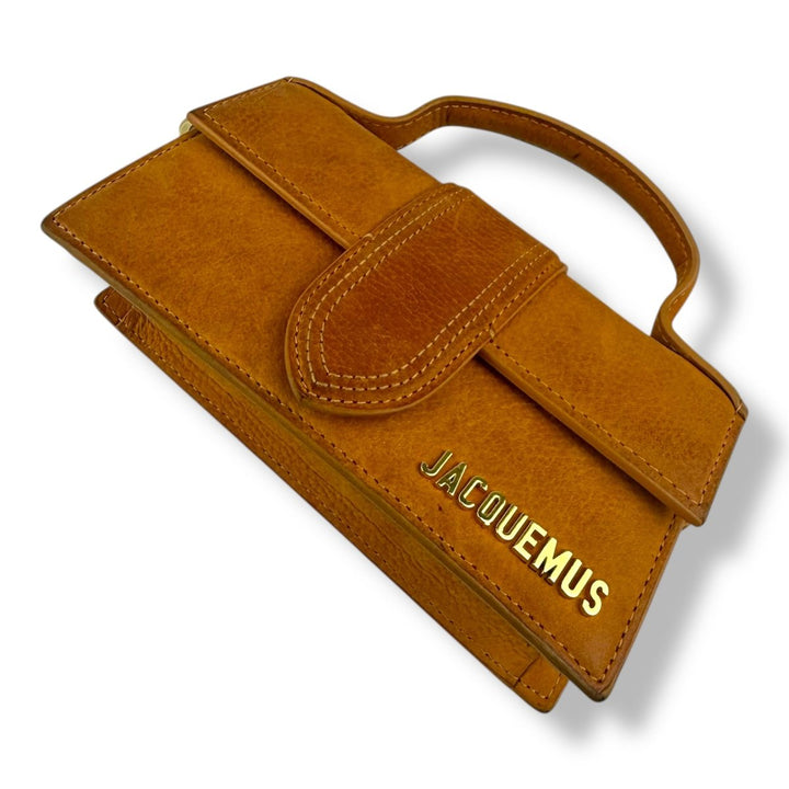Jacquemus Le Bambino Burnt Orange Crossbody Handbag - Lux Central