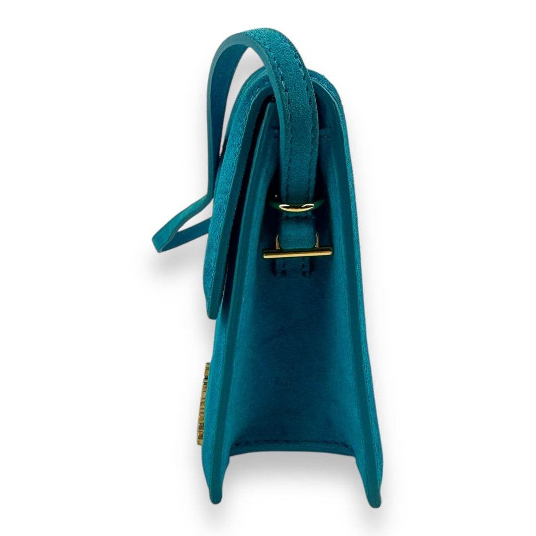 Jacquemus Le Bambino Long Blue Shoulder Handbag - Lux Central