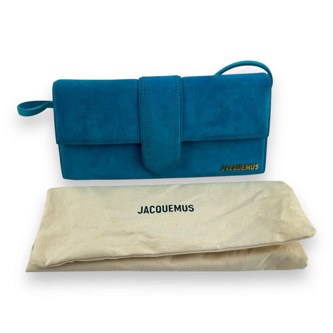 Jacquemus Le Bambino Long Blue Shoulder Handbag - Lux Central