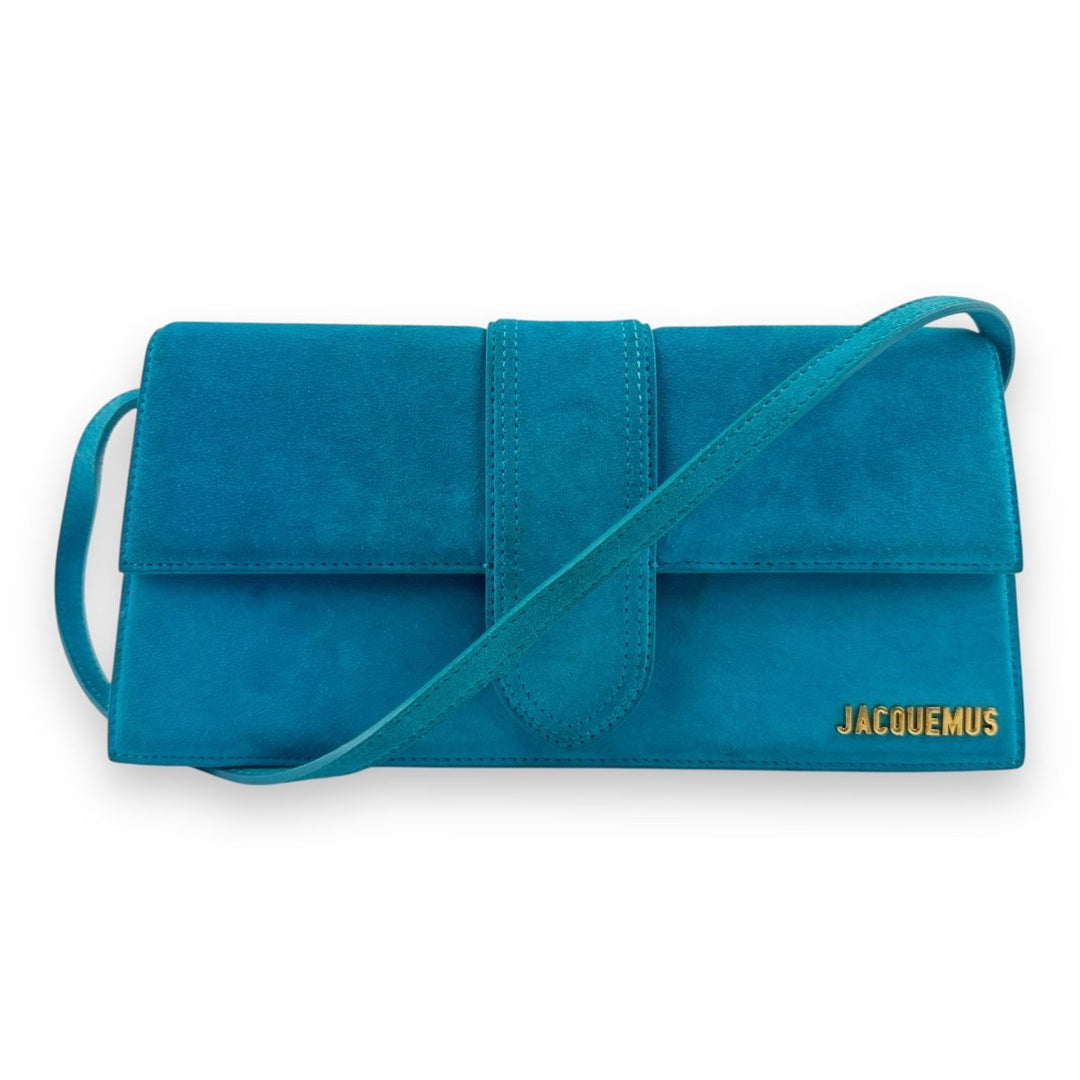 Jacquemus Le Bambino Long Blue Shoulder Handbag - Lux Central