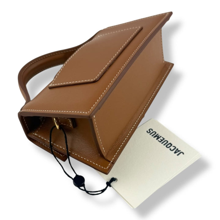 Jacquemus Le Bambino Mini Brown Crossbody Handbag - Lux Central