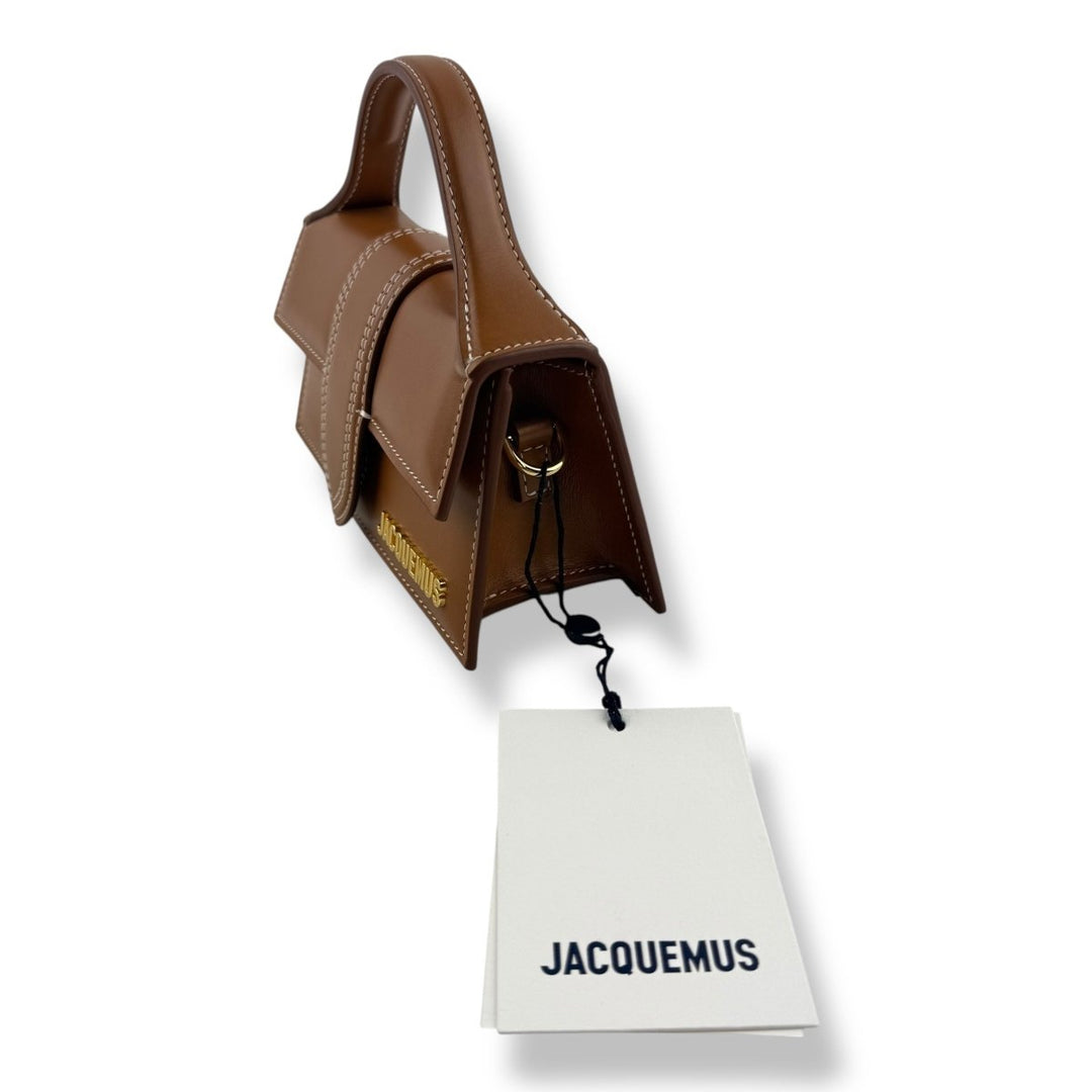 Jacquemus Le Bambino Mini Brown Crossbody Handbag - Lux Central