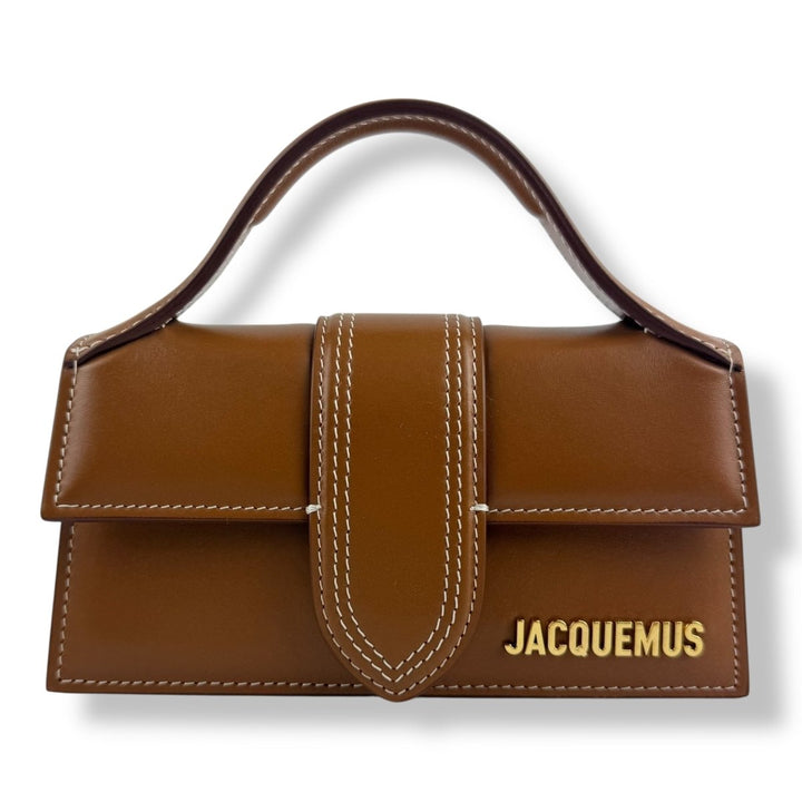 Jacquemus Le Bambino Mini Brown Crossbody Handbag - Lux Central