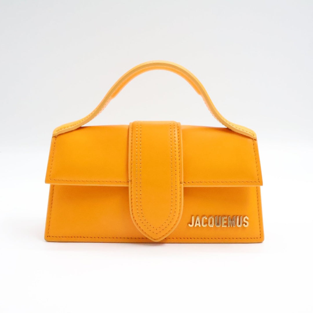 Jacquemus Le Bambino Mini Orange Handbag No Strap - Lux Central