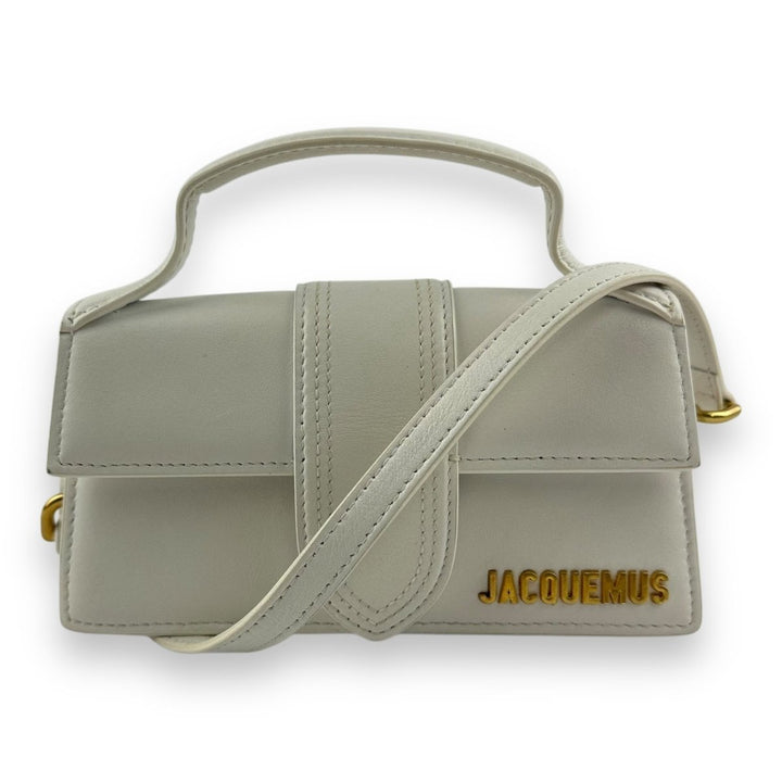 Jacquemus Le Bambino Mini White Crossbody Handbag - Lux Central