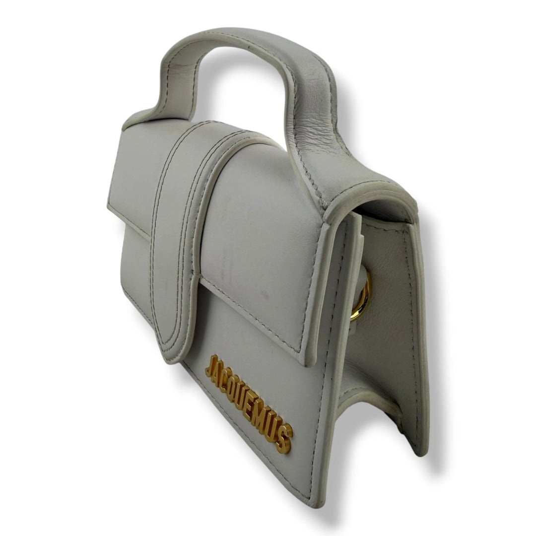 Jacquemus Le Bambino Mini White Handbag No Strap - Lux Central