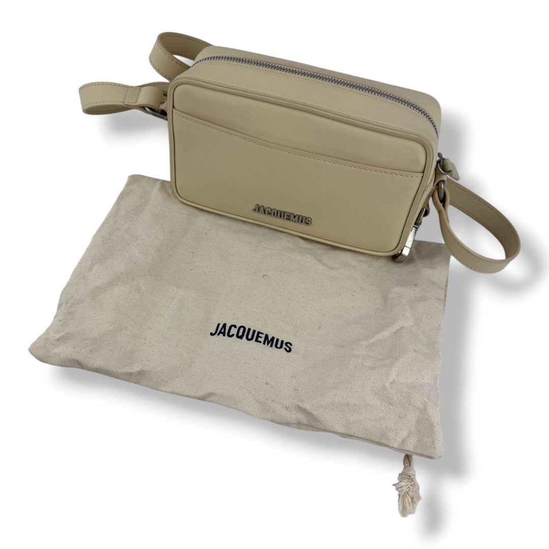Jacquemus Le Baneto Cream Crossbody Handbag - Lux Central